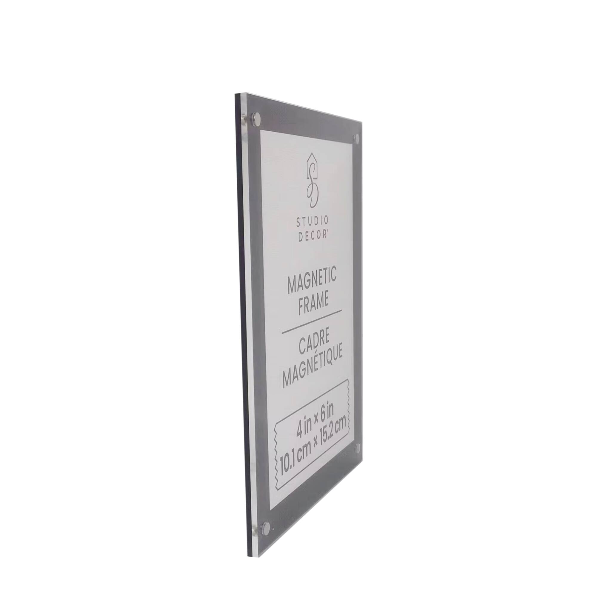 4" x 6" Acrylic Magnetic Frame by Studio Décor